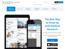 Tablet Screenshot of docphin.com
